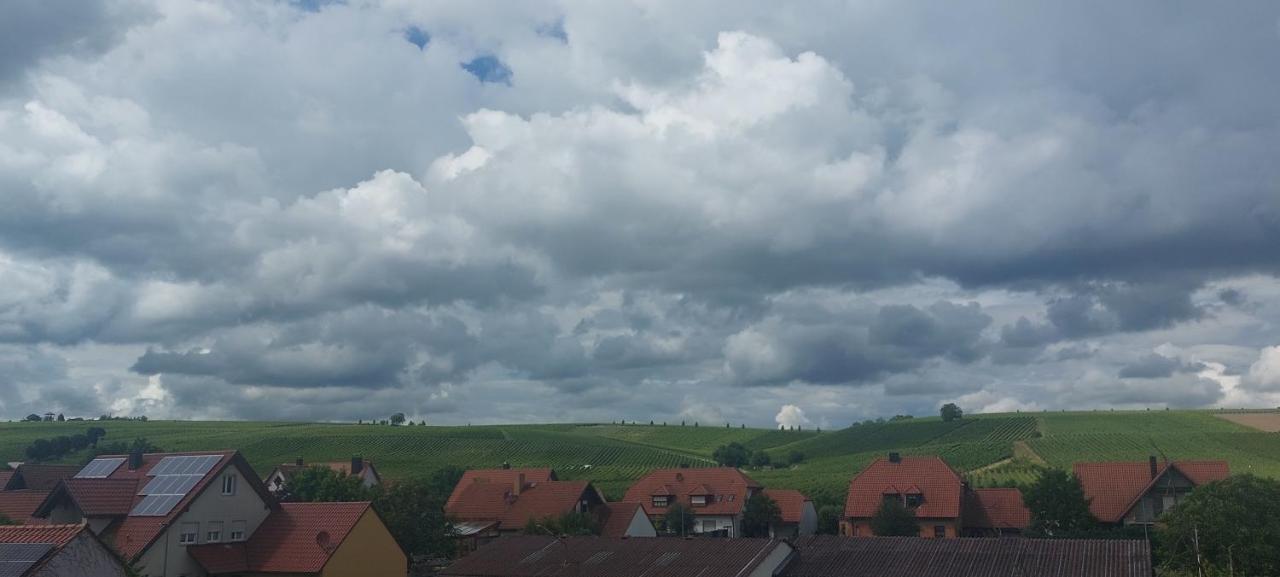 Hotel Pension Am Engelsberg Sommerach Bagian luar foto